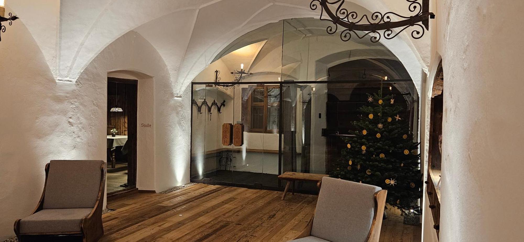 Ansitz Heufler Hotel Rasun di Sopra Exterior foto